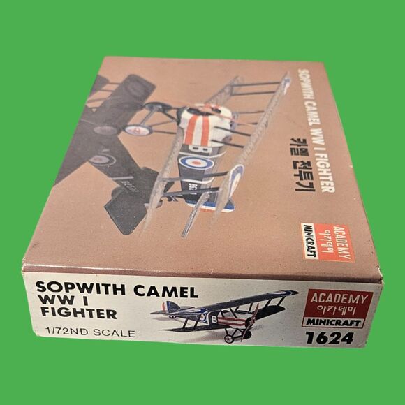 Academy Minicraft Sopwith Camel WWI Fighter Model Airplane -- ITEM #3544 - Picture 3 of 5